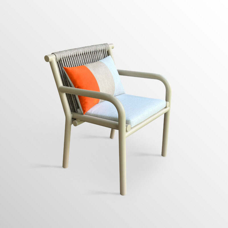 SILLON TORO ALUMINIO – ROPE RD – COJIN (Nueva colección)