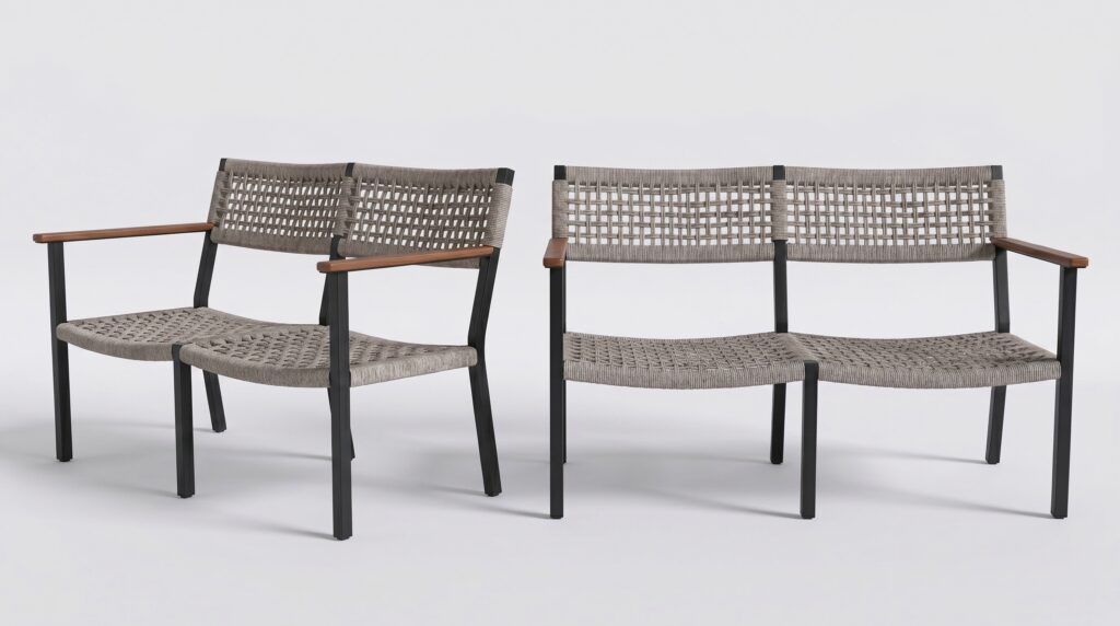 Sofá  Duval loveseat Tejido