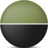 Black - Olive Green