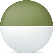 White - Olive Green