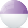 White - Violet Transparent