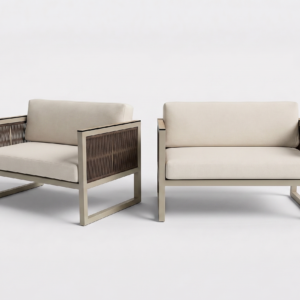 Sofá Cube Love seat Tejido
