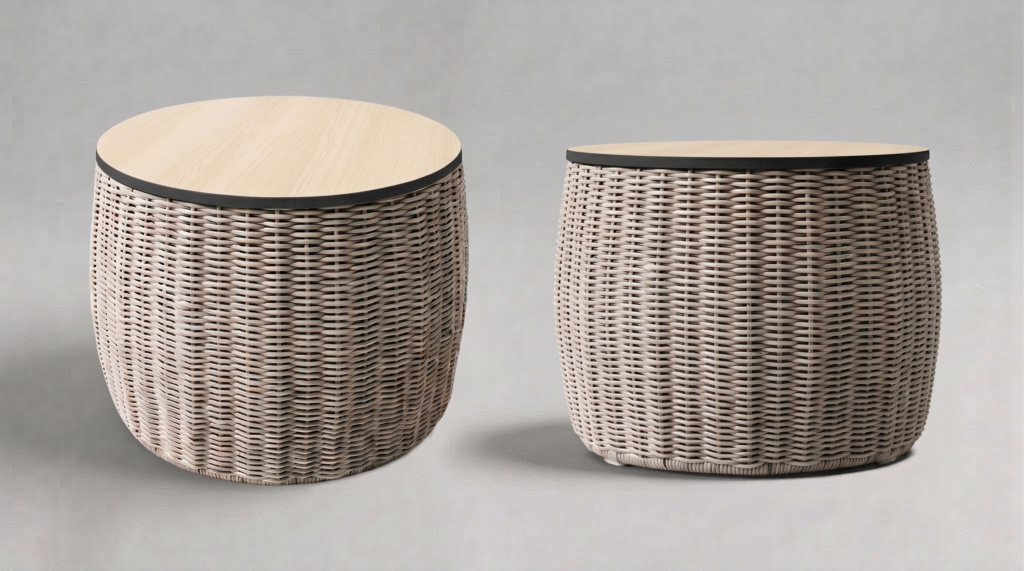Ottoman Tejido con Compact