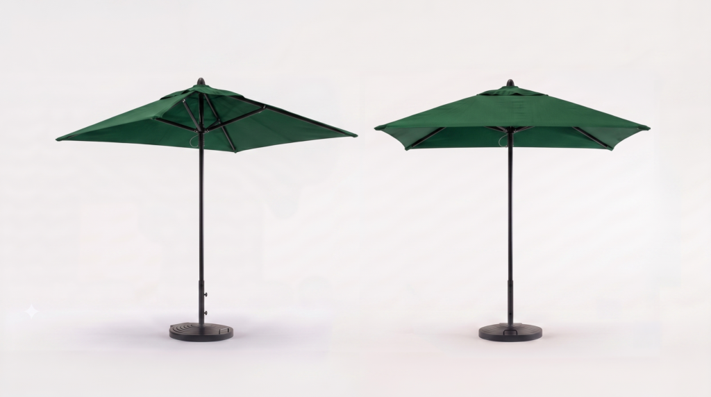 Sombrilla  Eclipse Cuadrada Push Up